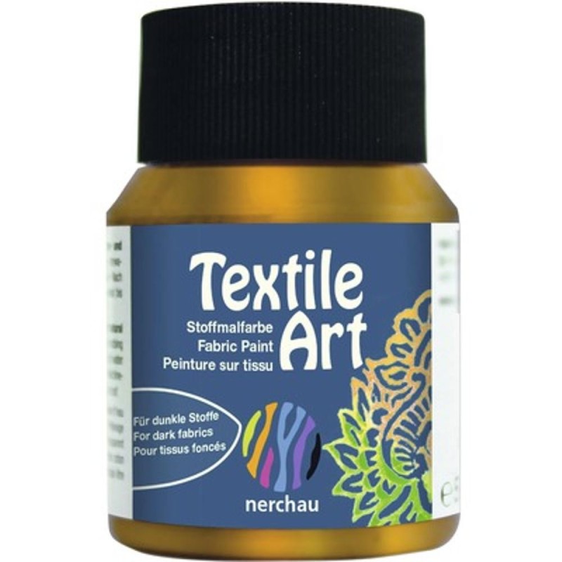 Culoare Textila Dark Nerchau Lukas, Auriu, 59 ml