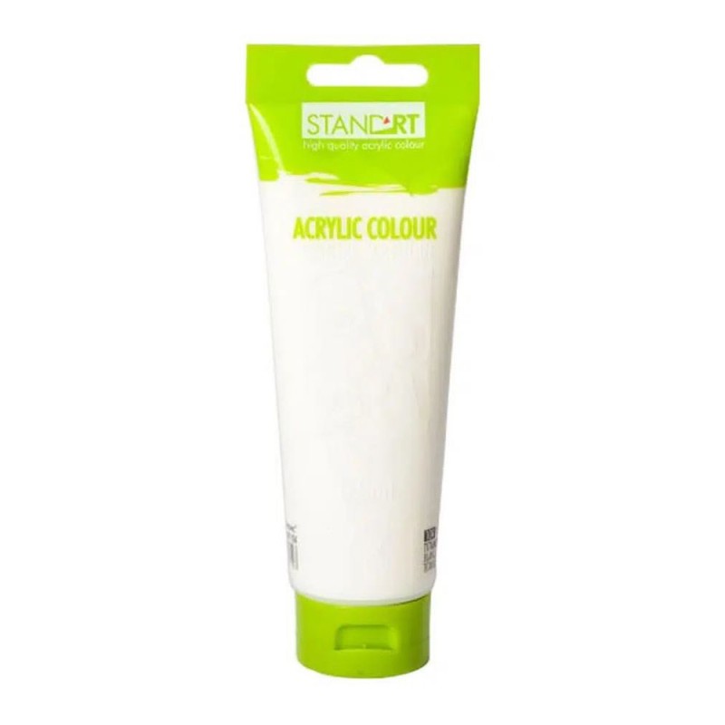 Culori Acrilice Alb Titan, 120 ml, Statovac