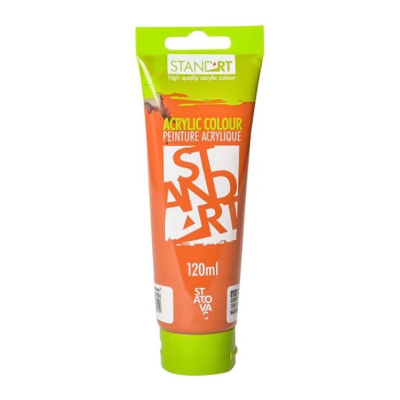 Culori Acrilice Sienna Arsa, 120 ml, Statovac