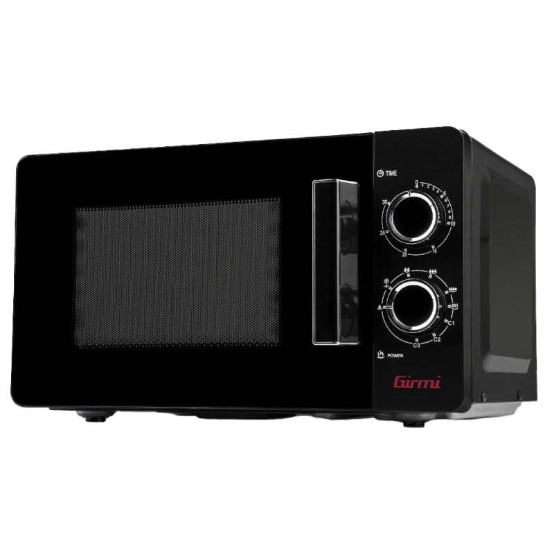 Cuptor cu Microunde cu Grill, 20 l, 700 W, Negru, Girmi