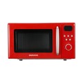Cuptor cu Microunde Daewoo KOR-6S2BR, 20 l, 700 W, Digital, Rosu