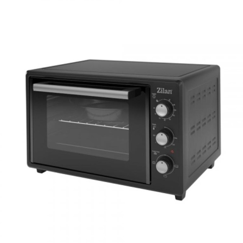 Cuptor Electric, Termostat Reglabil, Putere 1800W, Capacitate 35 l, Negru