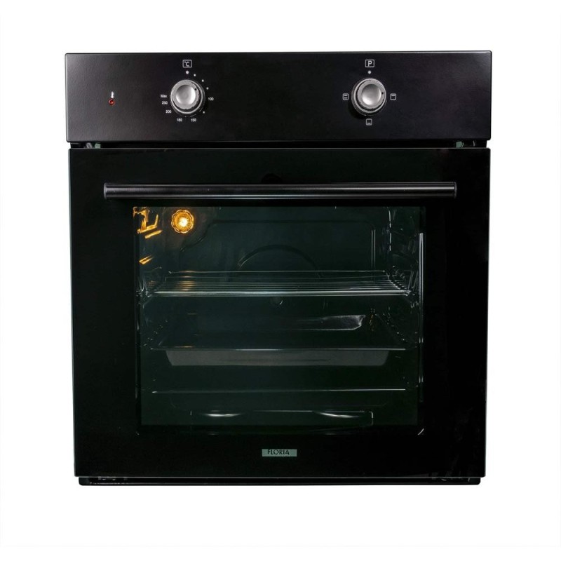 Cuptor Incorporabil cu Lumina Interioara, 3 Metode de Incalzire, Temperatura Reglabila, Negru