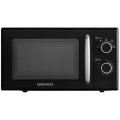 Cuptor Microunde Daewoo KOR-6S20K-1, 20 l, 700 W, 7 Trepte, Control Mecanic, Negru