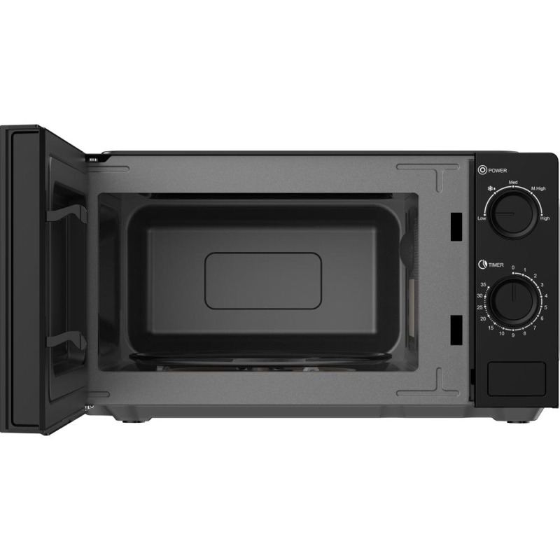 Cuptor Microunde, Victronic, Putere 700 W, Negru, 20 l