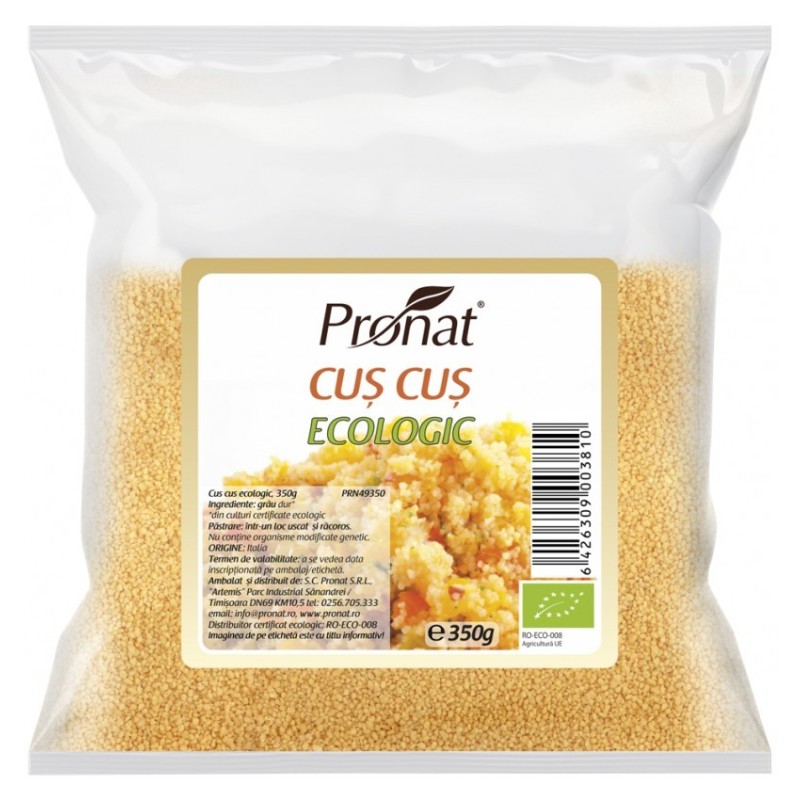 Cuscus BIO, 350 g, Pronat