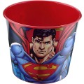 Cutie din Plastic pentru Popcorn, 17 x 17 x 14 cm, 2.1 l, TP521/Superman, Tuffex