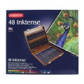 Cutie Lemn 48 Creioane Acuarela Inktense Derwent