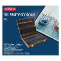Cutie Lemn 48 Creioane Acuarela Watercolour Derwent