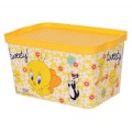 Cutie pentru Depozitare cu Capac, Tweety, 2.30 l, Tuffex
