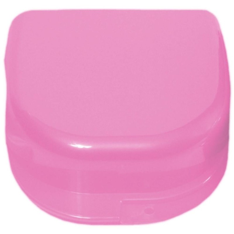 Cutie Roz pentru Pastrarea Protezei, Gutierei si a Aparatelor Dentare, Prima