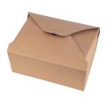 Cutii din Carton PE, 11 x 9 x 6 cm, Kraft, 600 ml, 40 Bucati