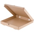 Cutii Pizza Carton Kraft 28 x 28 x 3.5 cm, 100 Bucati