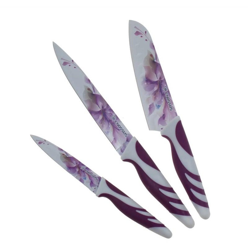 Cutite Bucatiatarie cu Invelis Ceramic, 3 Bucati