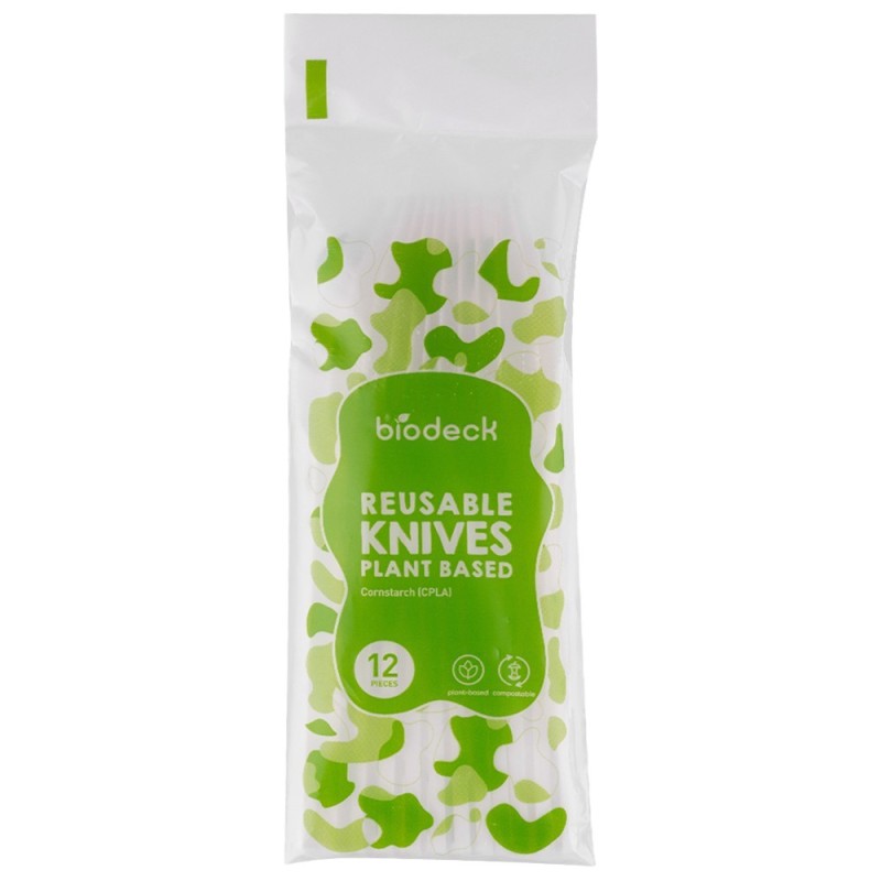 Cutite de Unica Folosinta, Biodgradabile, cPLA, 17 cm, 12 Bucati