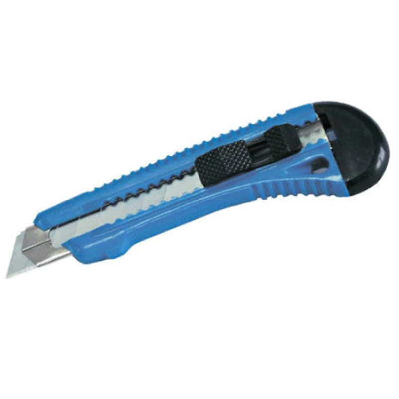 Cutter din Aluminiu cu Ghidaj Metalic, Lama 18 mm, Color Expert