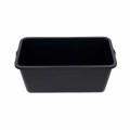 Cuva Mortar din Plastic, Dreptunghiulara, 60 l, Negru