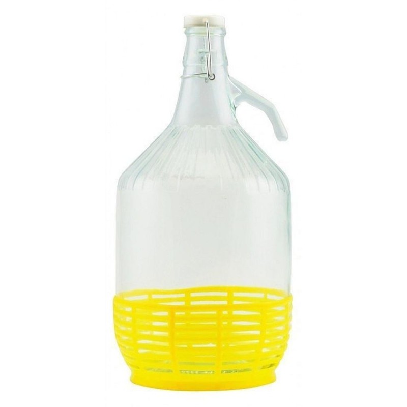 Damigeana din Sticla cu Dop, 5 l, Perfect Home