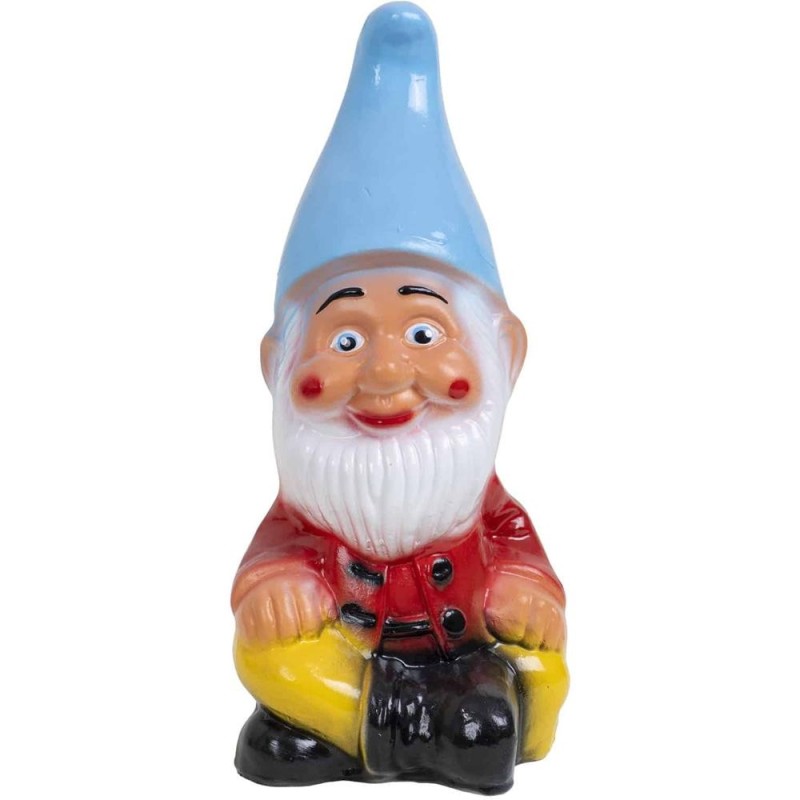 Decoratiune Gradina din Ceramica, Pitic, Model Caciula, Inaltime 42 cm