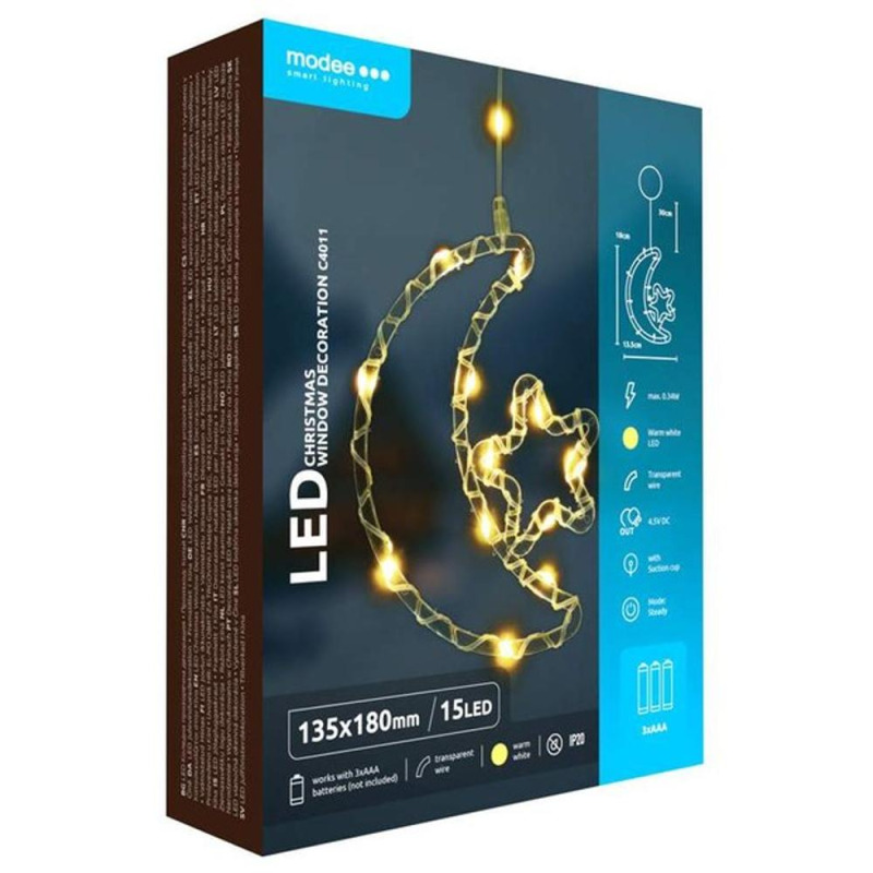 Decoratiune Led, pentru Craciun, Modee, cu Baterii