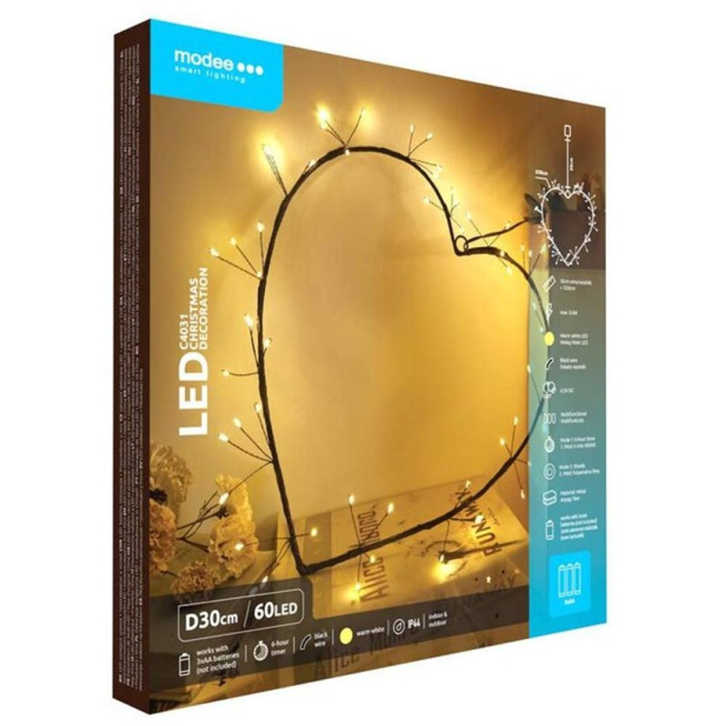 Decoratiune pentru Craciun, cu Baterii, Modee, Multicolor