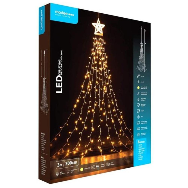 Decoratiune pentru Craciun, Led, Modee, cu Baterii