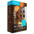 Decoratiune pentru Craciun, Led, Modee, cu Baterii, Lumina Calda