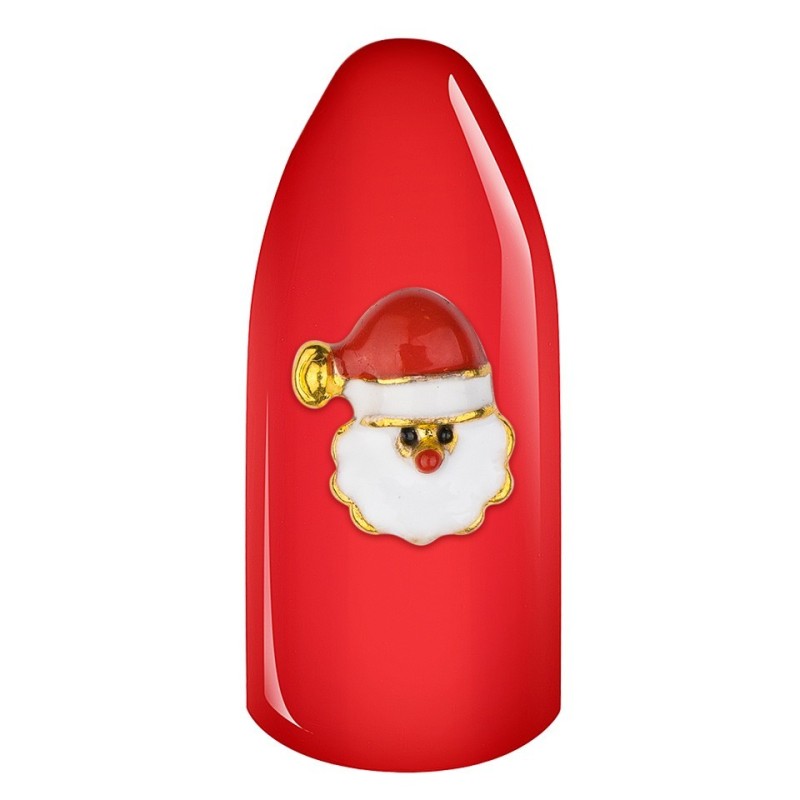 Decoratiune Unghii 3D De Iarna, Mos Craciun 03