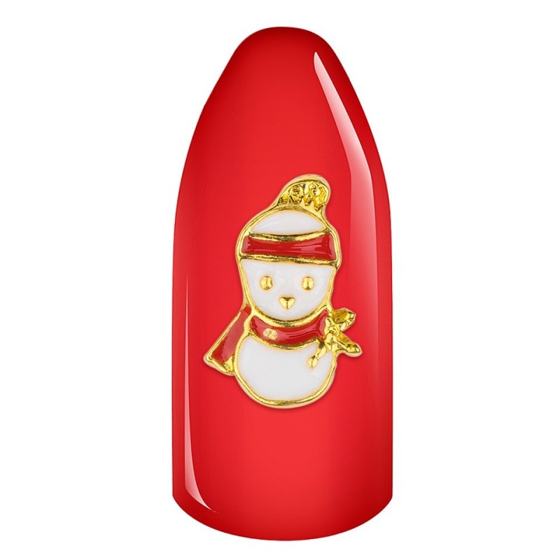 Decoratiune Unghii 3D De Iarna, Om De Zapada 01