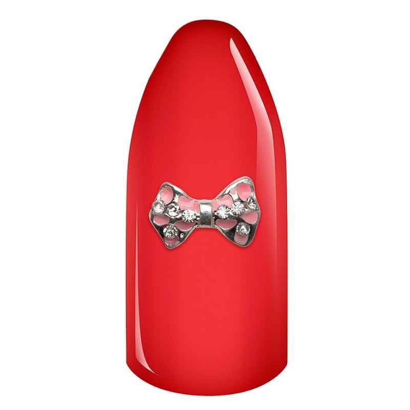 Decoratiuni Unghii 3D, Fundita Roz 02