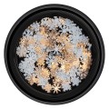 Decoratiuni Unghii Luxorise, Rainbow Snowflakes