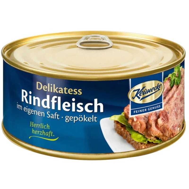 Delicatesa din Carne de Vita in Suc Propriu cu Sorici de Porc, Harzer, Bio, 300 g