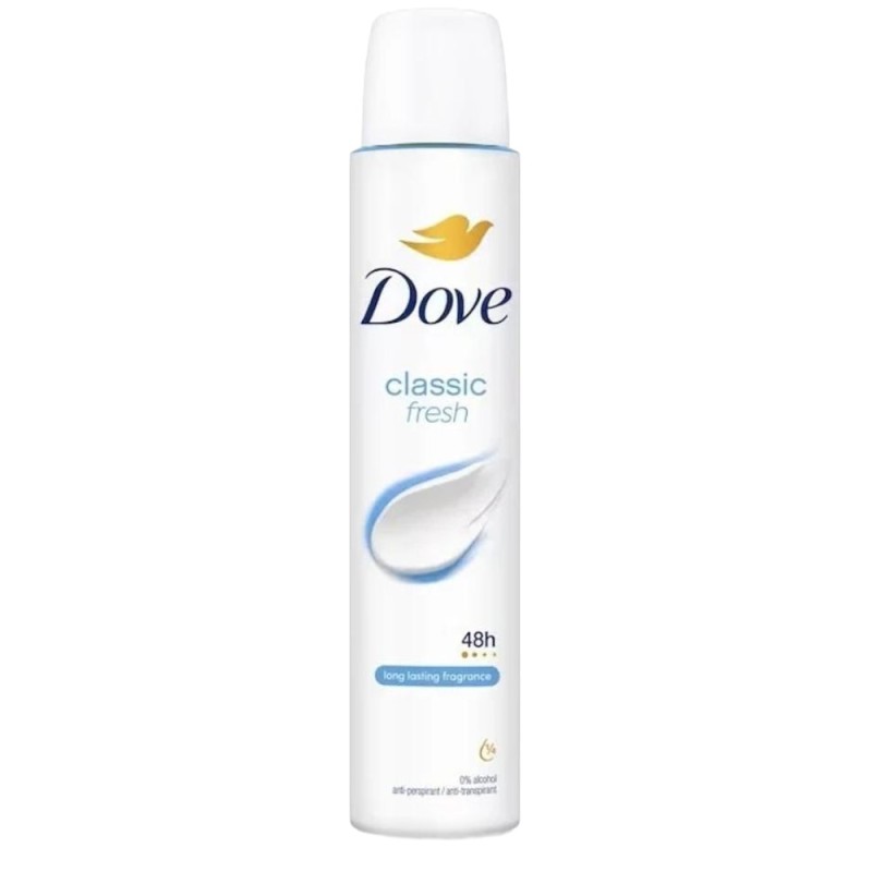 Deodorant Antiperspirant Spray Dove Classic Fresh, 150 ml