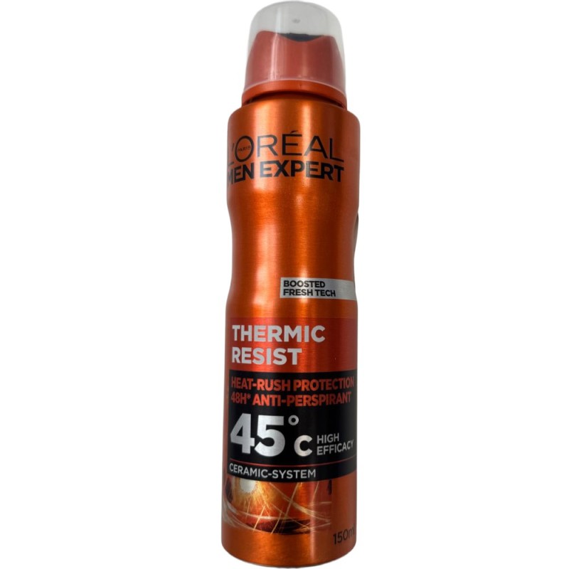 Deodorant Antiperspirant Spray L'Oreal Paris Men Expert, Thermic Resist, 150 ml