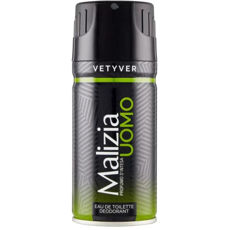 Deodorant Malizia Uomo Vetyver, pentru Barbati, 150 ml