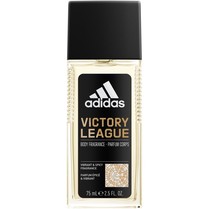 Deodorant Natural Spray pentru Corp Adidas Victory League, Barbati, 75 ml