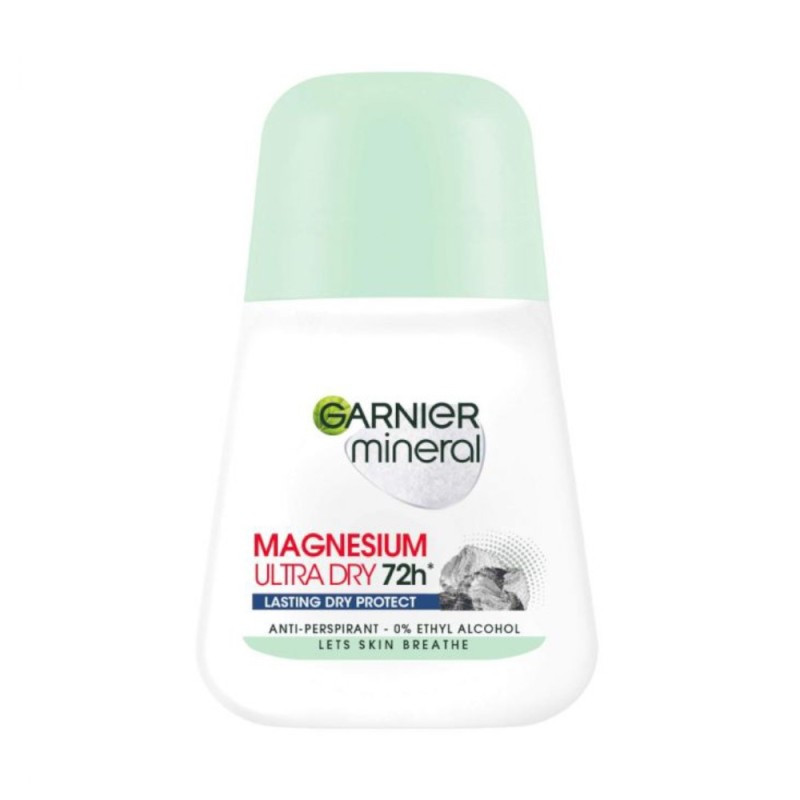 Deodorant Roll-on Garnier Mineral Magnesium Ultra Dry, 50 ml