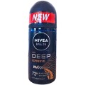 Deodorant Roll-On Men Deep Espresso Nivea Deo, 50 ml