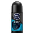 Deodorant Roll-On Nivea Men Deep Black Carbon Beat, 50 ml
