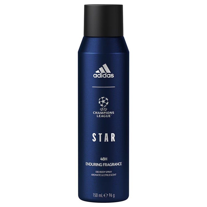 Deodorant Spray Adidas, UEFA Champions League Star, Barbati, 150 ml