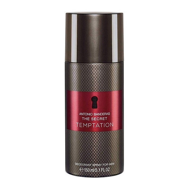 Deodorant Spray Antonio Banderas Secret Temptation, Barbati, 150 ml