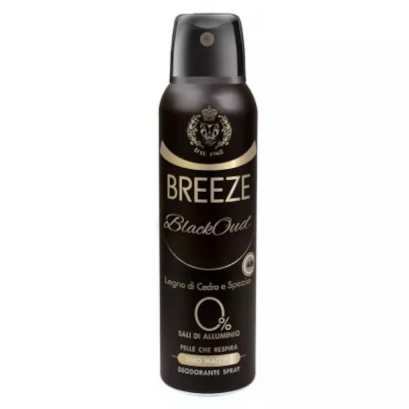 Deodorant Spray Breeze Black Oud, 150 ml