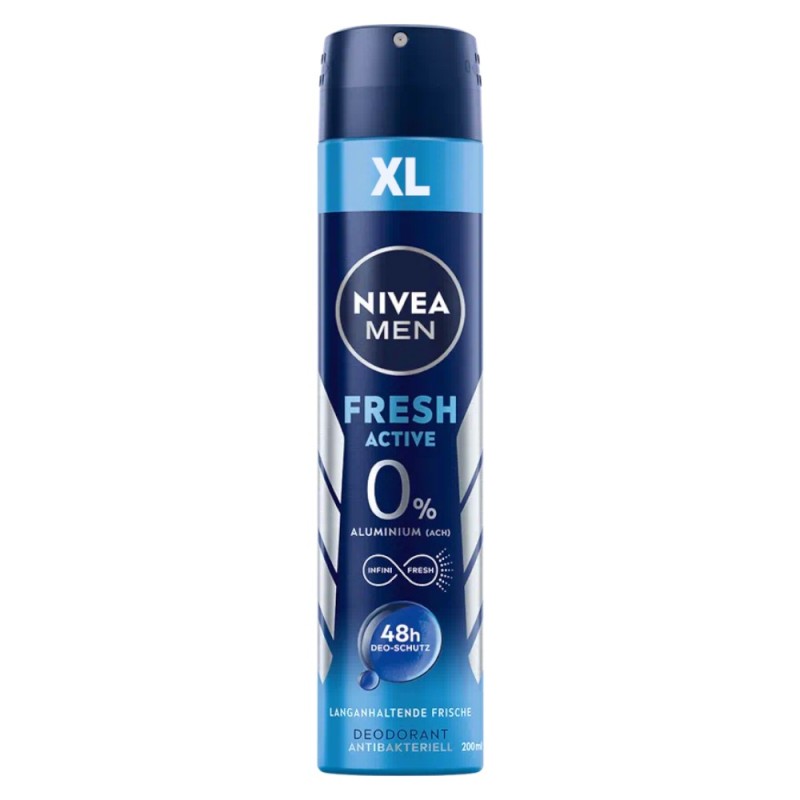 Deodorant Spray Nivea Men Fresh Active, 200 ml
