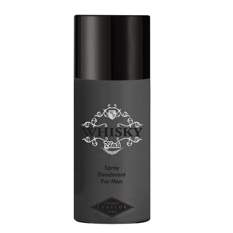 Deodorant Spray Whisky Men Black 150 ml