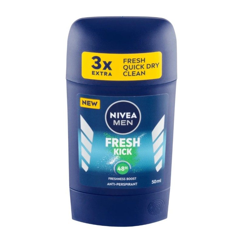 Deodorant Stick pentru Barbati, Nivea Fresh Kick, 50 ml