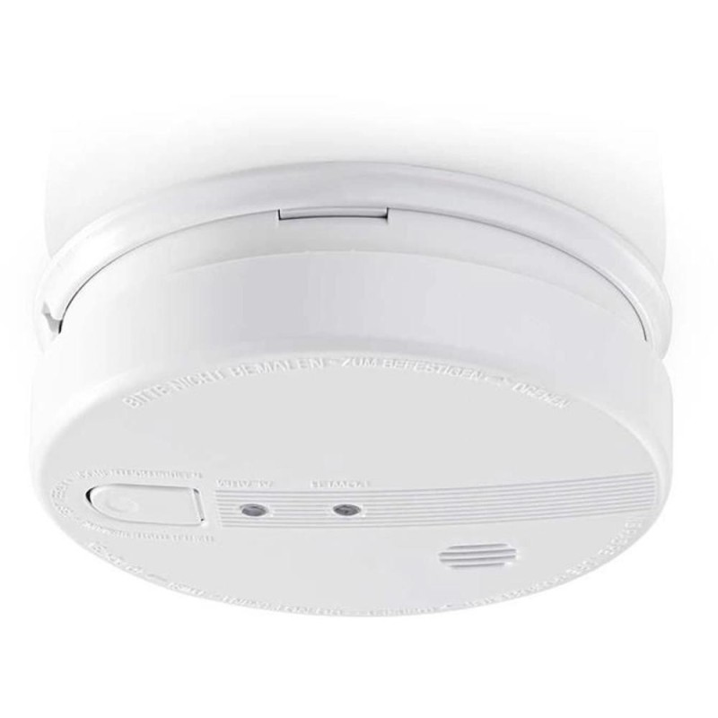 Detector de Fum Nedis, EN14604, Conectabil, Alimentat de la Retea