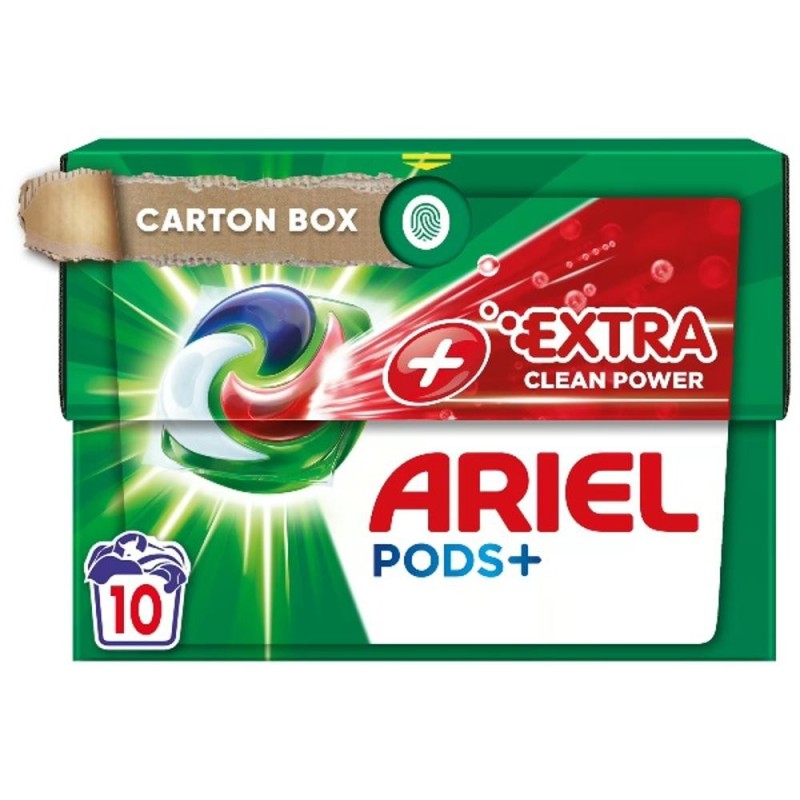 Detergent de Rufe, Capsule Ariel PODS+ Extra Clean Power,10 Spalari