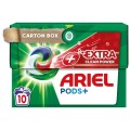 Detergent de Rufe, Capsule Ariel PODS+ Extra Clean Power,10 Spalari