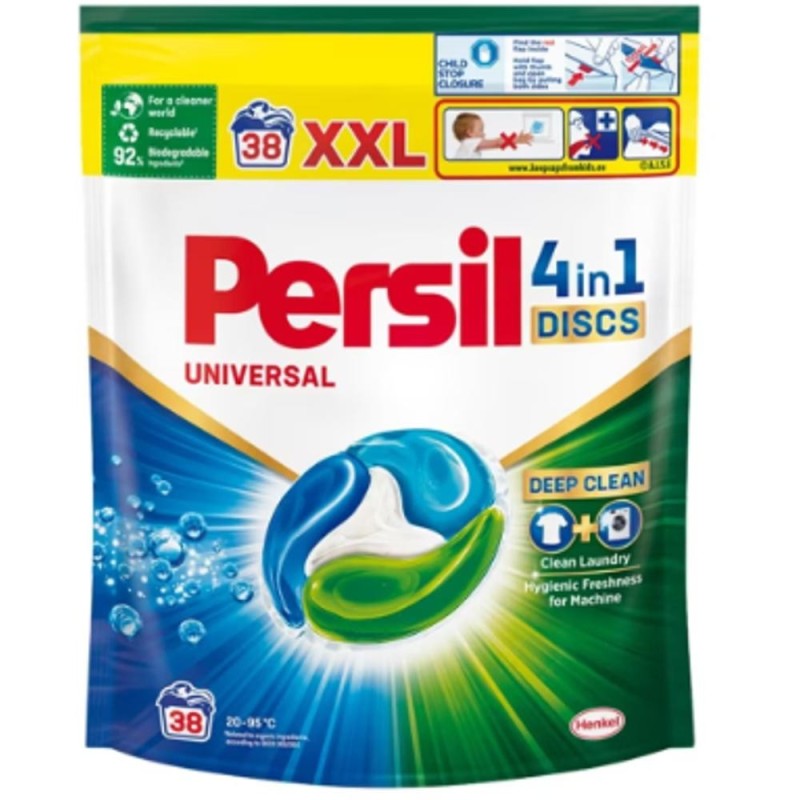 Detergent de Rufe Capsule Persil Regular, 38 Spalari