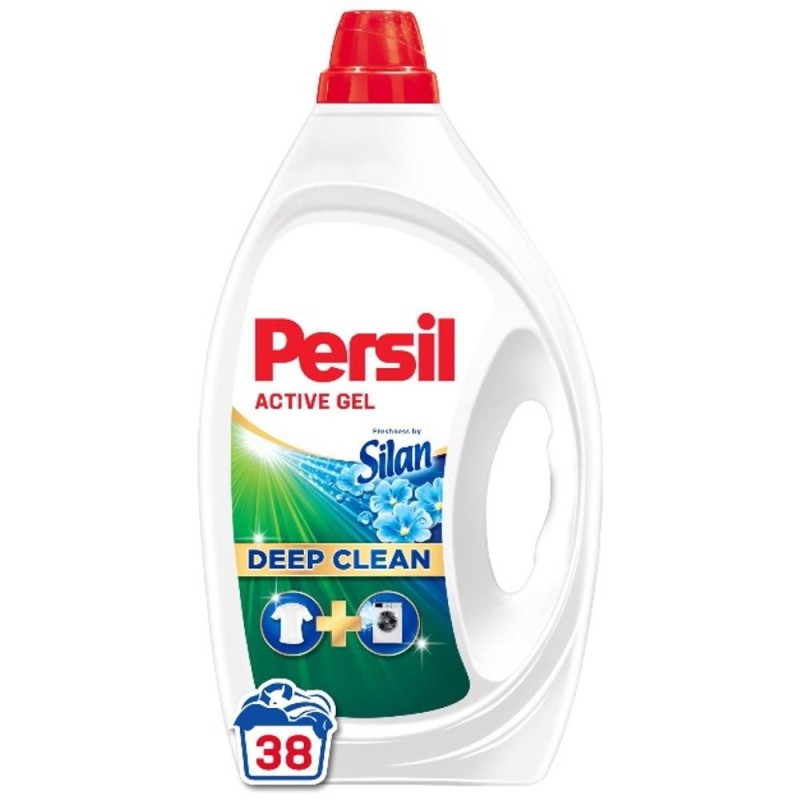 Detergent de Rufe Lichid Persil Deep Clean Freshness by Silan, 38 spalari, 1.7 l